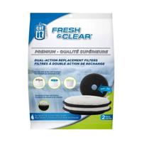 Catit Vervangende reinigingsfilter Premium voor de Catit drinkfontein 3L, verpakking van 2 - thumbnail
