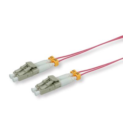 ROLINE Glasvezel kabel, dun, 50/125µm OM4, LC/LC, LSOH, Slim, violet, 7 m ROLINE Glasvezel kabel, dun, 50/125µm OM4, LC/LC, LSOH, Slim, violet, 7 m