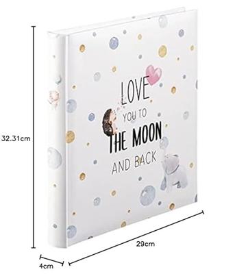 Hama Boekalbum To The Moon 29x32 Cm 60 Witte Pagina&apos;s
