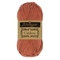 Scheepjes Cahlista 50g - 504 Brick Red - Haakgaren / Breigaren - thumbnail