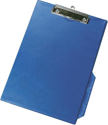 Q-CONNECT klemplaat, PP, ft A4, blauw