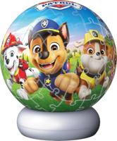 Ravensburger - paw patrol - 3d puzzle-ball nachtlicht - 73 stukjes - thumbnail