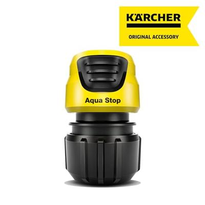 Kärcher Home & Garden 2.645-194.0 Kunststof Slangkoppeling Steekkoppeling, 13 mm (1/2) - 15 mm (5/8) Waterstop