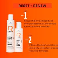 Schwarzkopf BonaCure Clean Performance R-Two Resetting Shampoo 1000ml - thumbnail