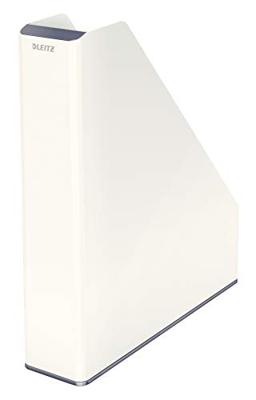 Tijdschriftcassette Leitz WOW wit/grijs | 4 stuks Tijdschriftcassette Leitz WOW wit/grijs | 4 stuks