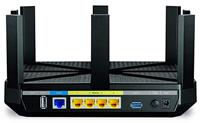TP-LINK Archer C5400X draadloze router Gigabit Ethernet Tri-band (2.4 GHz / 5 GHz / 5 GHz) Zwart, Rood - thumbnail
