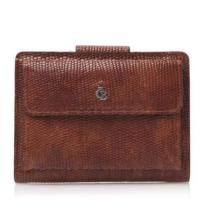 Castelijn & Beerens Donna Damesportemonnee 6 Pasjes RFID -Cognac