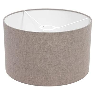 Steinhauer Landelijke schemerlampStanger zwart met taupe - 7119ZW