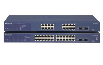 NETGEAR GS716T 16-poorts Gigabit Ethernet LAN-switch Smart Managed Pro (met 2x 1G SFP, desktop- of rekmontage met ProSAFE levenslange garantie)