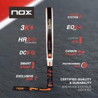 Padel Racket Nox ML10 Quantum 3K Wit Koolstofvezel - thumbnail