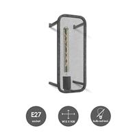 Home sweet home wandlamp Weave 38 - zwart - thumbnail