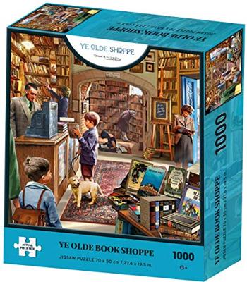 Ye Olde Book Shoppe Puzzel 1000 Stukjes Ye Olde Book Shoppe Puzzel 1000 Stukjes