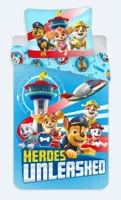 Paw Patrol dekbedovertrek happy blauw 140 x 200 cm - 70 x 90 cm - Katoen - thumbnail