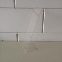 L-standaard acryl bxh 105x300mm. Staand - thumbnail