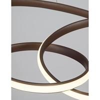 Lyora Design hanglampMenton koffie bruin - 9147113 - thumbnail
