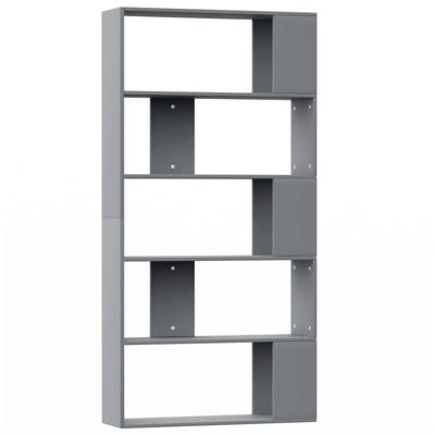 vidaXL Boekenkast/kamerscherm 80x24x159 cm spaanplaat grijs vidaXL Boekenkast/kamerscherm 80x24x159 cm spaanplaat grijs