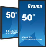 iiyama TF5039AS-B1AG computer monitor 125,7 cm (49.5") 3840 x 2160 Pixels 4K Ultra HD LED Touchscreen Zwart - thumbnail