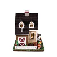 Lemax roy&apos;s organics verlicht kersthuisje Harvest Crossing 2022 - thumbnail