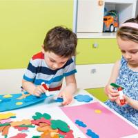 Apli Kids schuimrubber ft 20 x 30 cm, pak met 10 vellen in geassorteerde kleuren - thumbnail