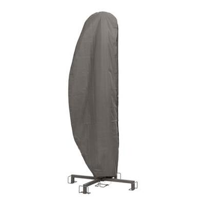 Parasolhoes Zweefparasols beschermhoes 350 cm rond Grijs Parasolhoes Zweefparasols beschermhoes 350 cm rond Grijs