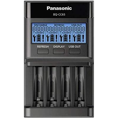 Panasonic Eneloop Pro BQ-CC65 professionele oplader voor AA en AAA batterijen Panasonic Eneloop Pro BQ-CC65 professionele oplader voor AA en AAA batterijen