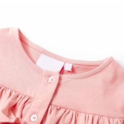 VidaXL Kindershirt 92 middelroze