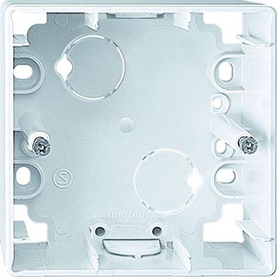 Merten 519125 Aftakkast (l x b x h) 42 x 80 x 80 mm Wit IP20 1 stuk(s)