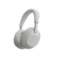 SONY WH-1000XM6 Vlaggenschip Noise Cancelling Over-Ear Draadloze Bluetooth Hoofdtelefoon, Handtekening Hi-Res Geluid, Comfort, Opvouwbaar Ontwerp, Duurzame Etui, 30 HR Batterij, iOS & Android - Zilver - thumbnail