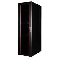 ROLINE 19-inch netwerkkast Pro 42 U , 600x1000 BxD Glazen deur zwart - thumbnail