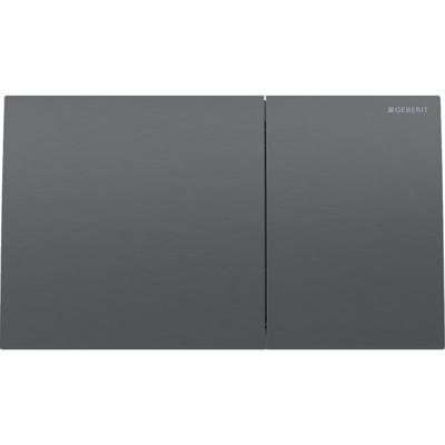 Geberit Drukplaat Sigma 70 Frontbediening 2-toets RVS Zwart Chroom