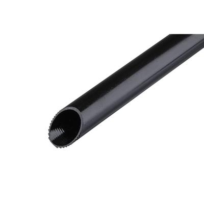 Fränkische Rohrwerke 20210020 Stalen buis 3 m Zwart 3 m