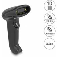 Delock 90564 barcodescanner 1D-laser voor 2,4 GHz, Bluetooth of USB - thumbnail