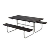 Picknicktafel Retro Zwart - thumbnail