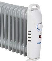Mesko MS 7806 electrische verwarming Olie elektrisch verwarmingstoestel Binnen Wit 1200 W - thumbnail