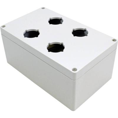 Hammond Electronics 1554PB4 Universele behuizing 200 x 120 x 90 Polycarbonaat Grijs 1 stuk(s)