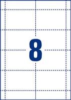Avery-Zweckform 4825 Naamplaatje (b x h) 90 mm x 60 mm 10 stuk(s) - thumbnail