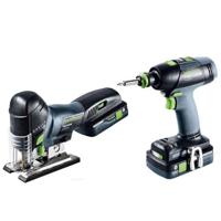 Festool T 18+3/PSC 420 HPC I-Set Accu Combiset 18V 4.0Ah in Systainer - 577630 - thumbnail