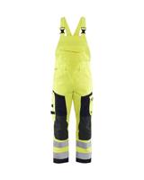 Blåkläder Multinorm bretelbroek 26081514 | High-Vis Geel/Marineblauw | Maat 46 - 7330509501504 - thumbnail