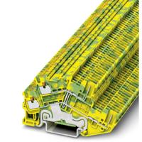 Phoenix Contact 3214518 Randaardeleidingklem 2-etages 3.5 mm Snelaansluiting Groen, Geel 50 stuk(s) - thumbnail