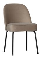 WOOOD Eetkamerstoel 'Vogue' Velvet, kleur Khaki - thumbnail