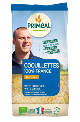 Primeal Witte hoorntjes bio 500 Gram