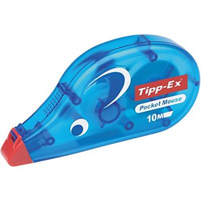 Correctietape TIPP-EX Pocket Mouse Blauw Wit (10 Onderdelen) (10 Stuks)