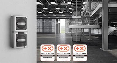 Kopp 561856003 BlueElectric Inzetstuk Lichtmanagement spatwaterdicht Grijs 1 stuks 1 stuk(s)