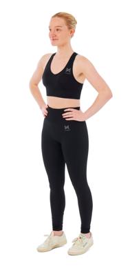 Xtreme Sportswear Dames Sportset - Sportlegging + Sporttop - Zwart-XL Xtreme Sportswear Dames Sportset - Sportlegging + Sporttop - Zwart-XL