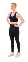 Xtreme Sportswear Dames Sportset - Sportlegging + Sporttop - Zwart-XL - thumbnail
