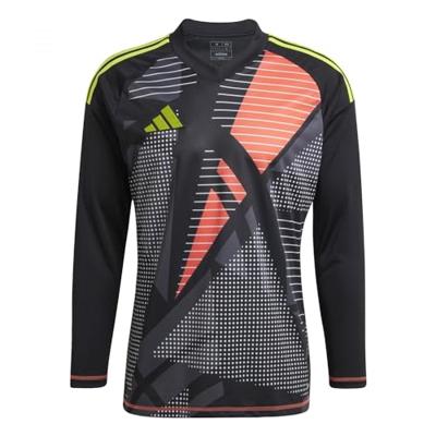 adidas Tiro 24 Competition Keepersshirt Lange Mouwen Zwart Lichtgroen Rood
