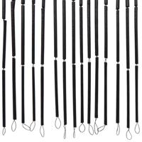 Insectengordijn 56x185 cm bamboe donkergrijs - thumbnail