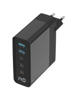 Sitecom 140W Power Delivery Wall Charger with LED display - thumbnail