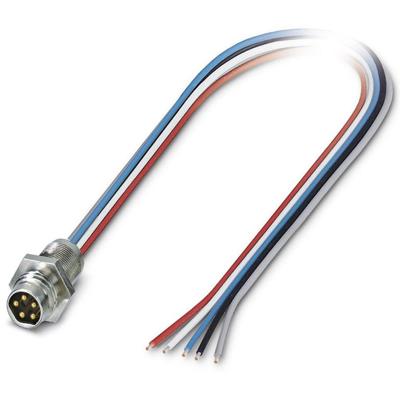 Phoenix Contact 1440119 Sensor/actuator inbouwconnector M8 Aantal polen (sensoren): 5 Stekker, inbouw 0.50 m 1 stuk(s) Phoenix Contact 1440119 Sensor/actuator inbouwconnector M8 Aantal polen (sensoren): 5 Stekker, inbouw 0.50 m 1 stuk(s)