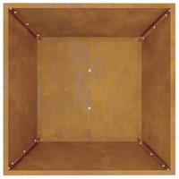 Tuin Kom Plantenbak 5 pcs Roestig 50 x 50 x 15 cm Cortenstaal - thumbnail
